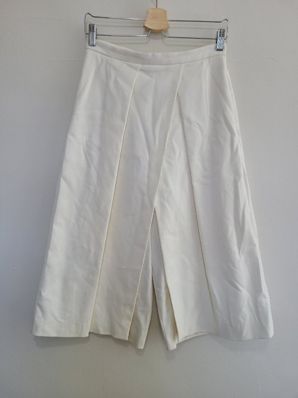 TIBI City Wrap Culotte Midi Wide Leg Pants Womens Size 4
